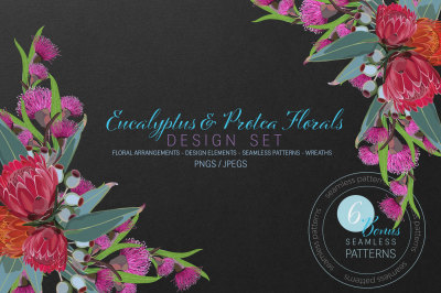 Eucalyptus & Protea Design Set