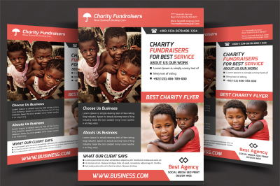 Charity Fundrising Flyer