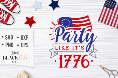 Party like it's 1776 SVG