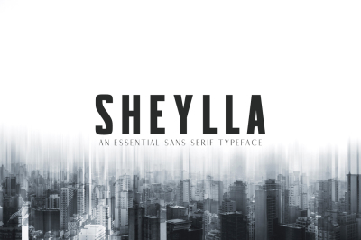 Sheylla Sans Serif Typeface