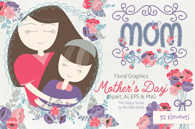 Mother&#039;s Day Clipart &amp; Vector #15