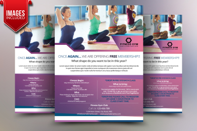 Fitness Flyer Template