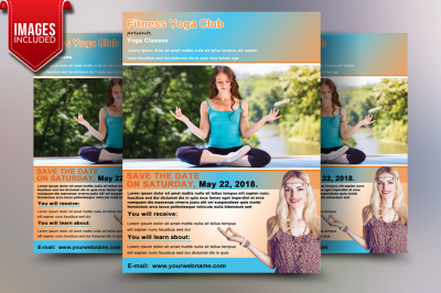 Yoga Fitness Flyer