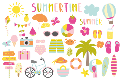 Summertime clipart