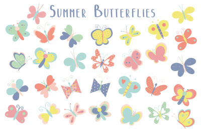 Summer butterflies