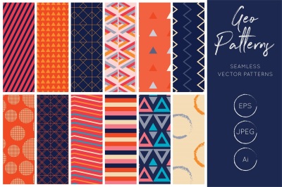 Download 12 Geometric Pattern Collection Seamless Vector Patterns Free Free Svg Downloads Download Svg Cut Files