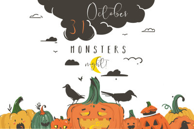 Halloween Monsters Night !