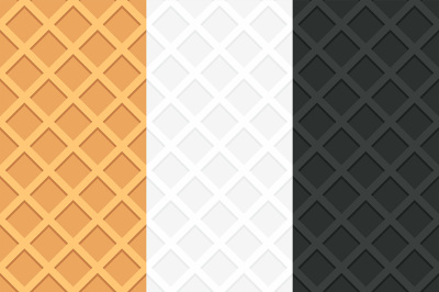 Seamless pattern of waffle