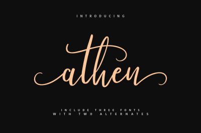 Athen Typeface