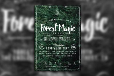 Forest Magic Festival Flyer