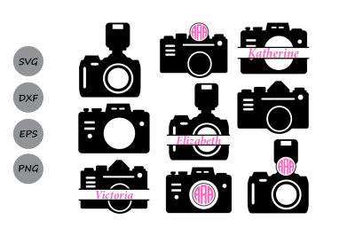 Camera svg, camera monogram Svg, photography svg, photography monogram