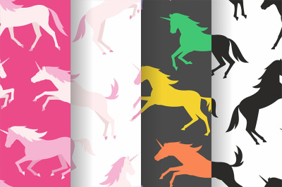 Seamless pattern with Unicorns