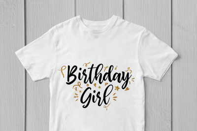 Birthday Girl - Svg Cut File