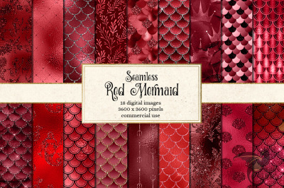 Red Mermaid Scales