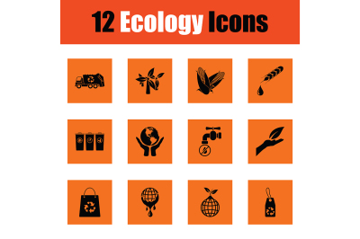 Ecology icon set