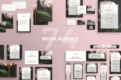 Design templates bundle | flyer, banner, branding | Beauty Salon