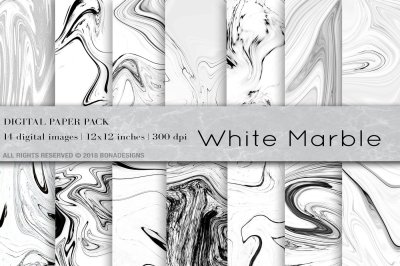 Marble Background Digital Paper