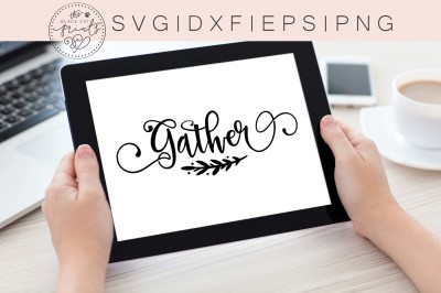 Gather SVG DXF EPS PNG