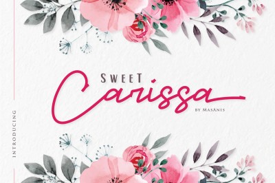 Sweet Carissa - Font Duo