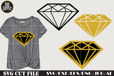 Diamond Set SVG Cut File 