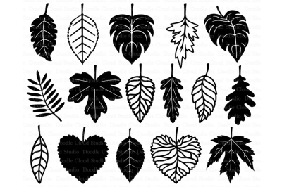 Leaf SVG&2C; Leaves SVG files 