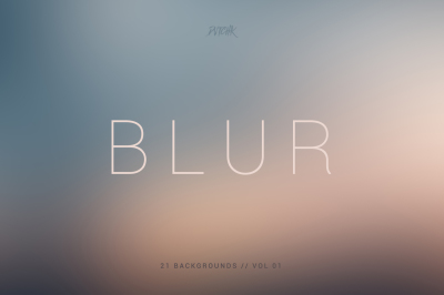 Blur | Smooth Backgrounds | Vol. 01