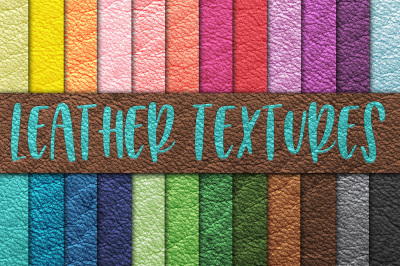 Leather Textures Digital Paper