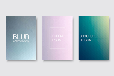 Abstract blur backgrounds, covers