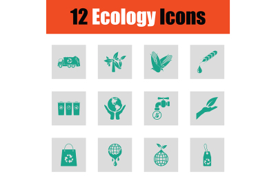 Ecology icon set