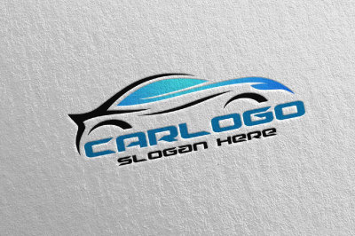 Auto Car Logo for Sport Cars&2C; Rent&2C; wash or Mechanic