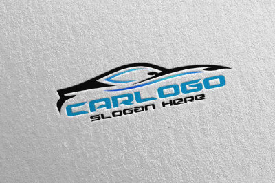 Auto Car Logo for Sport Cars&2C; Rent&2C; wash or Mechanic