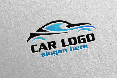 Auto Car Logo for Sport Cars&2C; Rent&2C; wash or Mechanic