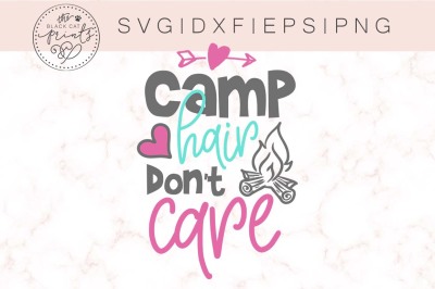Camp hair don't care SVG DXF EPS PNG