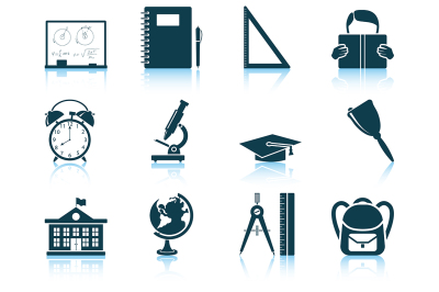 Set of education icon