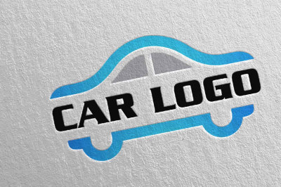 Auto Car Logo for Sport Cars, Rent, wash or Mechanic