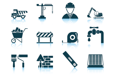 Set of construction icon