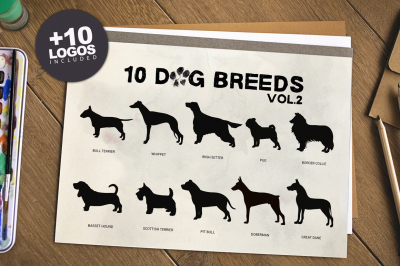 Dog Breeds Vol2 x10 + Bonus