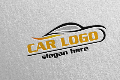 Auto Car Logo for Sport Cars&2C; Rent&2C; wash or Mechanic