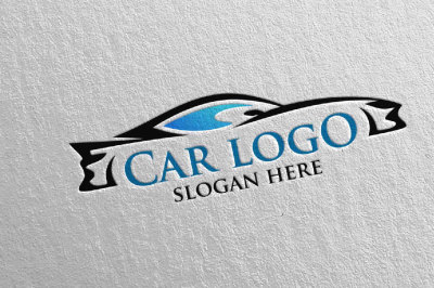 Auto Car Logo for Sport Cars&2C; Rent&2C; wash or Mechanic