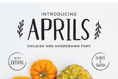 Aprils Sans Handdrawn Font