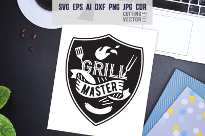 Grill Master Quote - svg, eps, ai, cdr, dxf, png, jpg