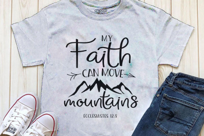 My faith can move mountains Printables