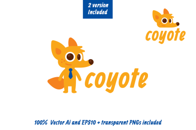 Coyote Logo Mascot