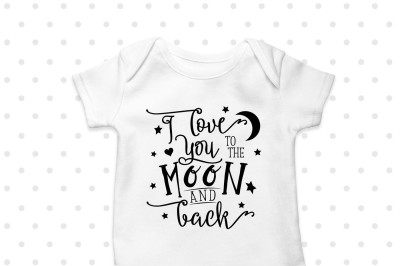 I love you to the moon and back Printable