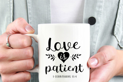 Love is patient Printable