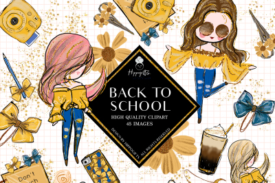 Back to school clipart