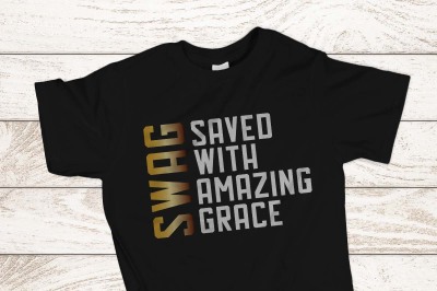 SWAG Saved with amazing grace Printable