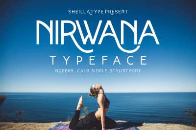 sans family simple elegant Nirwana  typeface