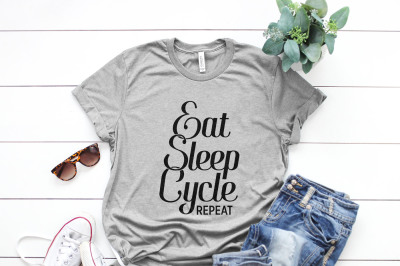 Eat Sleep Cycle Repeat Printable