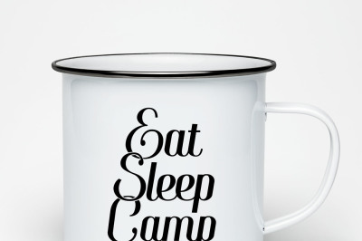 Eat Sleep Camp Repeat  Printable